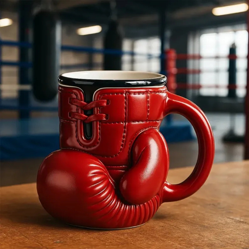 Boxeador transfronterizo taza guante de boxeo taza guante de fitness taza boxeador aficionado