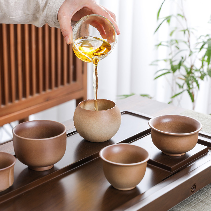 140ml Master Cup Tea Cup kung fu tea small Cup Dehua tea set stove tea boiling ceramic tea cup for personal use 140ml Master Cup Tea Cup kung fu tea small Cup Dehua tea set stove tea boiling ceramic tea cup for personal use