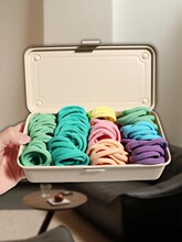 D 62022 Colorful Elastic Hair Ties ��ͯͷ�� ����ѷŷ���羳��