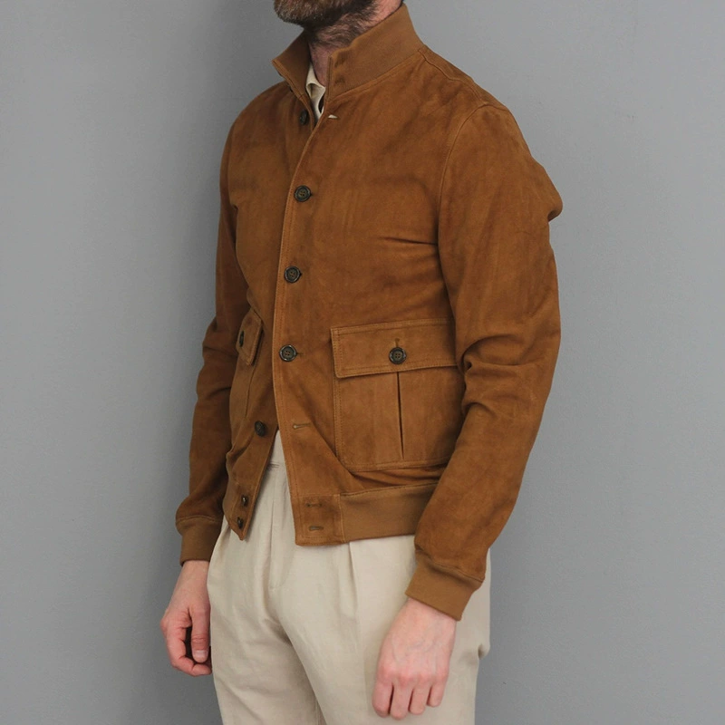 Демисезонная цветная модная куртка, европейский стиль, Slim fit, (Cross-border trading)