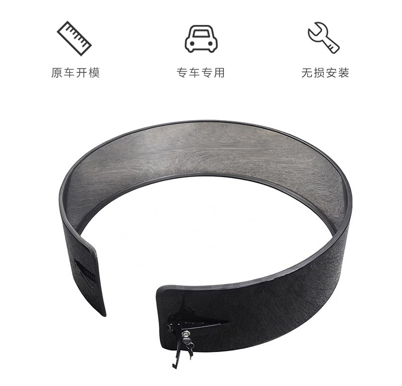 Suitable for 20-25 New Model Land Rover Defender Spare Tire Cover Outer Ring Modification Special Accessories 90/110 Special Off-Road Use