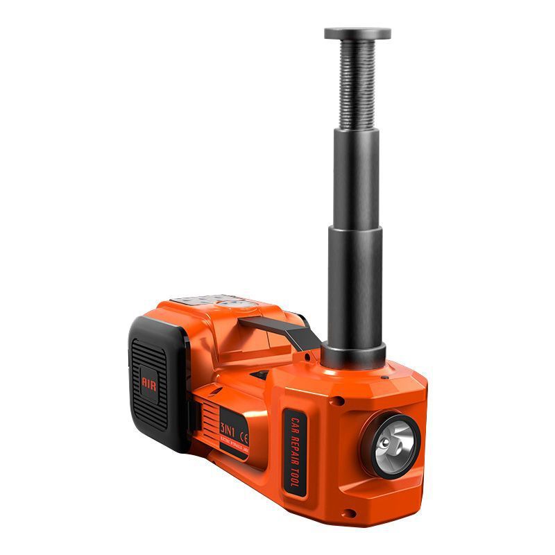 小汽车用SUV12V5吨电动液压千斤顶多功能充气泵轿车越野换胎工具