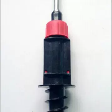 沙滩旗杆塑料地钉螺旋地钻塑料旋转底座地插