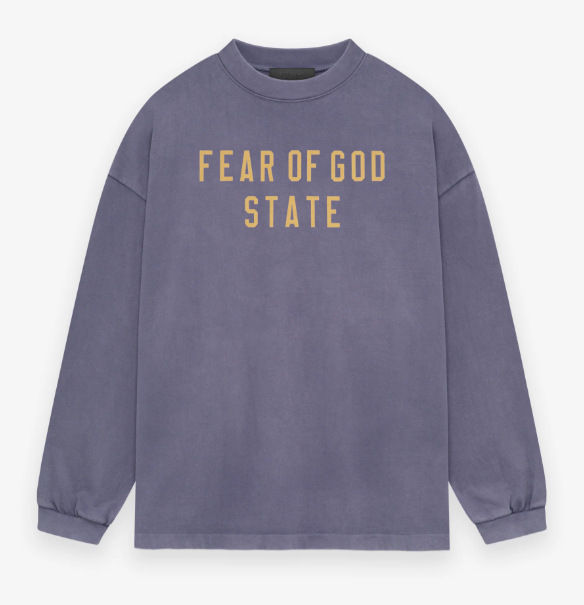 6274 long sleeve T-shirt purple