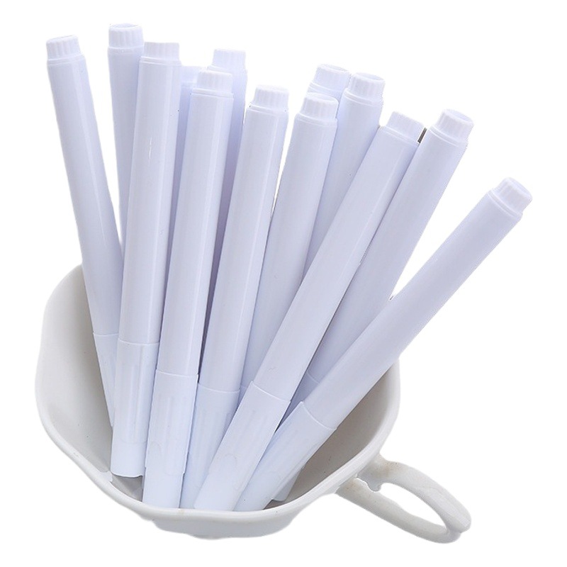 Large White Scrapable Pen Acrylic LED Light Board Pen Eco-friendly Dust-free Liquid Chalk Blackboard Sticker Writing Pen