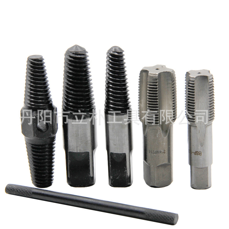 Wholesale Combination Set 4 Points 6 Points Faucet Thread Repair Tap Water Pipe Extraction Pipe Thread Repair Extraction