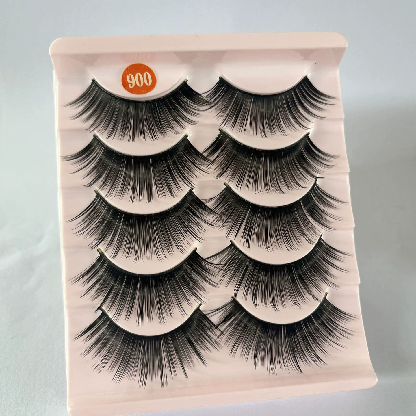 Плотные наlashes, 5 пар, европейский стиль
