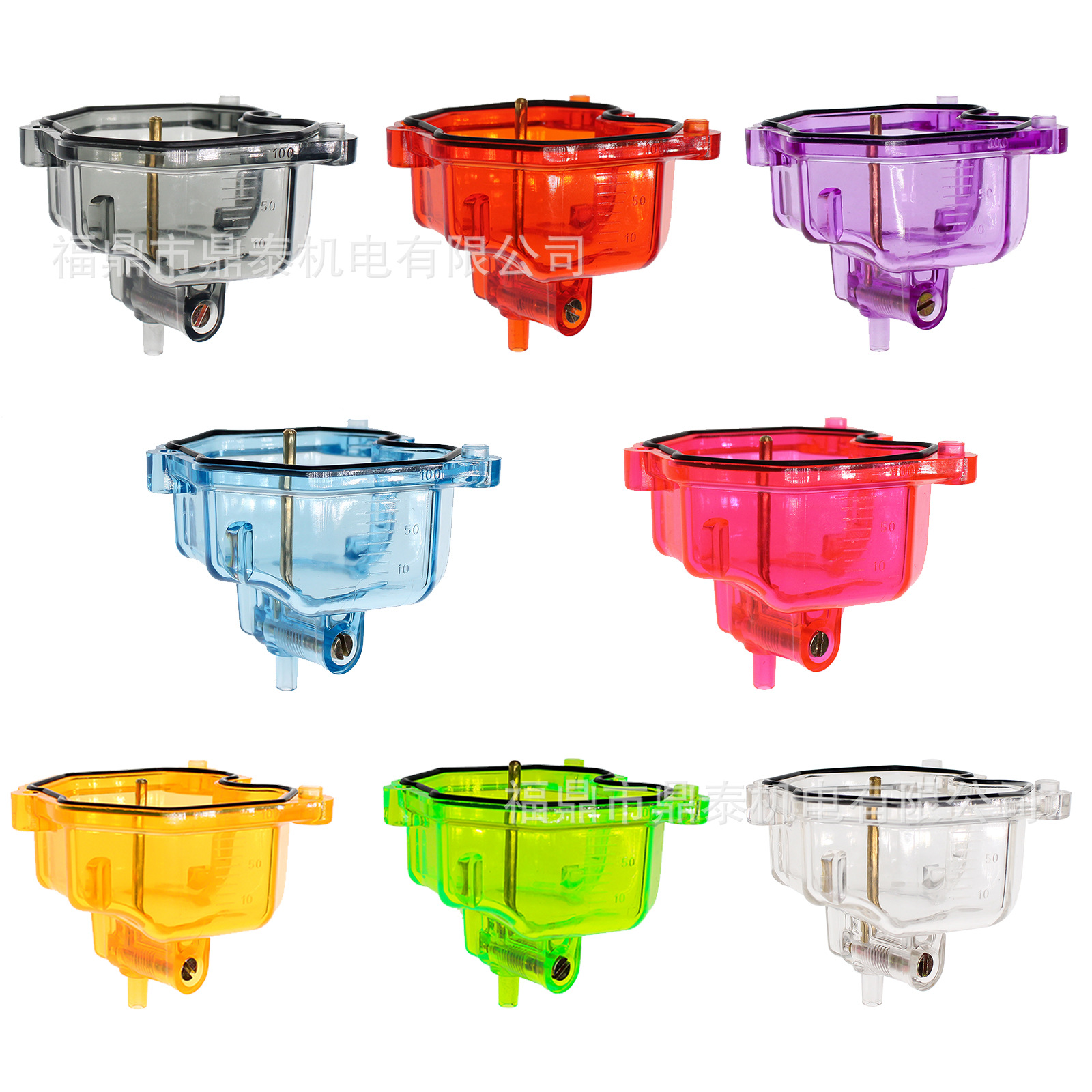 Motocicleta PZ26 PZ27 PZ30 PZ32 Carbador Cubierta inferior transparente Cámara de flotador transparente Carcasa de aceite visual