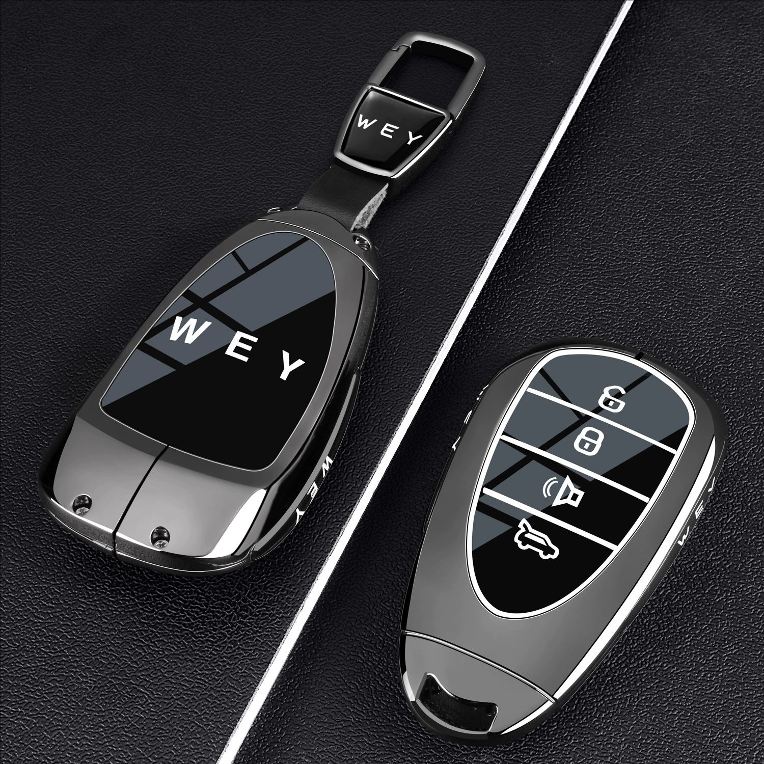 Suitable for Wey Brand Blue Mountain Latte Dht Key Cover Wei Pai Mocha Hi4 Alpine 7/8/9 Car Buckle Shell for Men