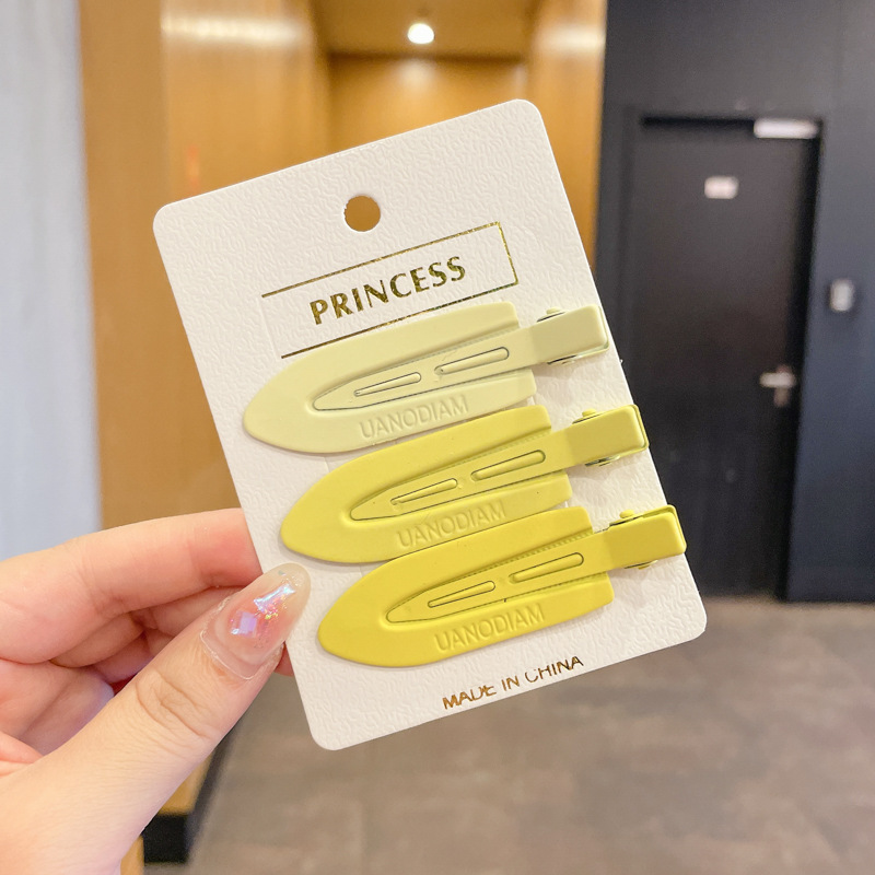 ネット赤洗顔化粧髪クリップ無痕髪カード砕髪前髪クリップサイドクリップ女性韓国アヒル口クリップ一字クリップ