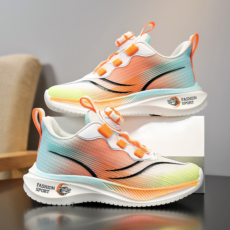 Zapatos de corrida para niños niñas verano nuevos zapatos de malla transpirables niños zapatos de desgaste antideslizantes