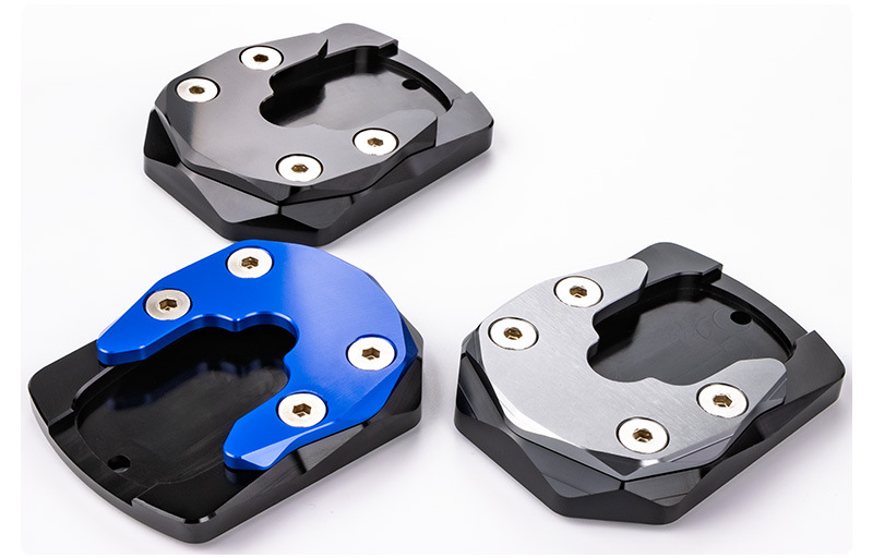 Suitable for Yamaha Xmax125 250 300 Modified Aluminum Alloy Side Support Enlarged Seat Side Kickstand Enlarged Pad