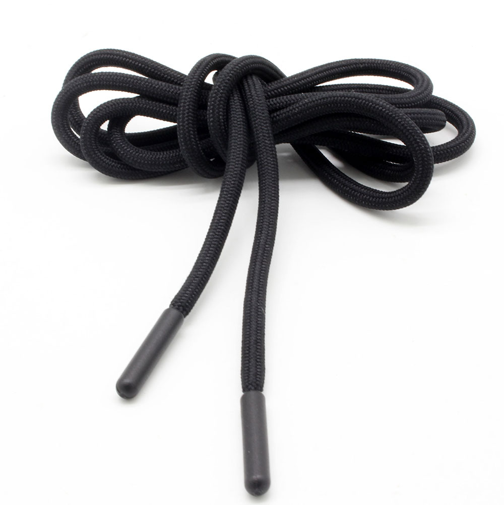 4mm绳带抽绳黑色现货直发时尚卫衣帽绳休闲裤头绳涤纶绳