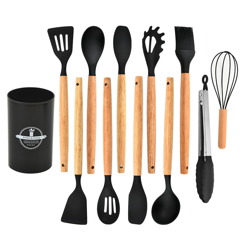 12 piezas de cocina de silicona para paneles antiadherentes especiales de cocina