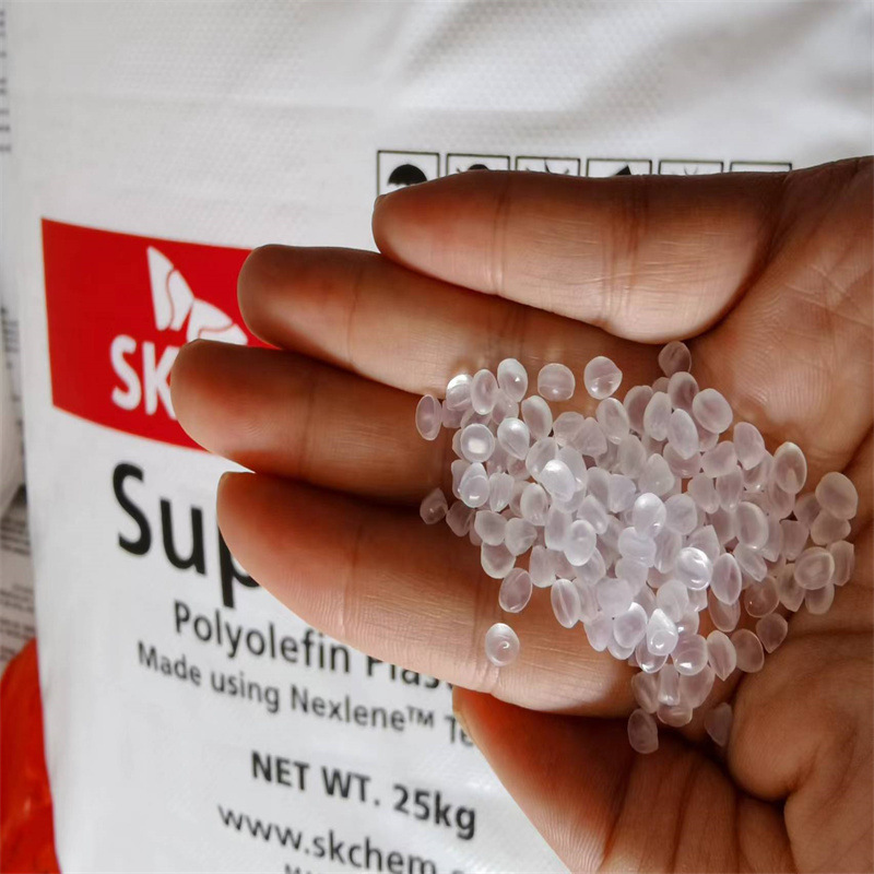 POP韩国SK021塑胶颗粒挤出增韧级高抗冲耐低温密封食品包装容器|ms