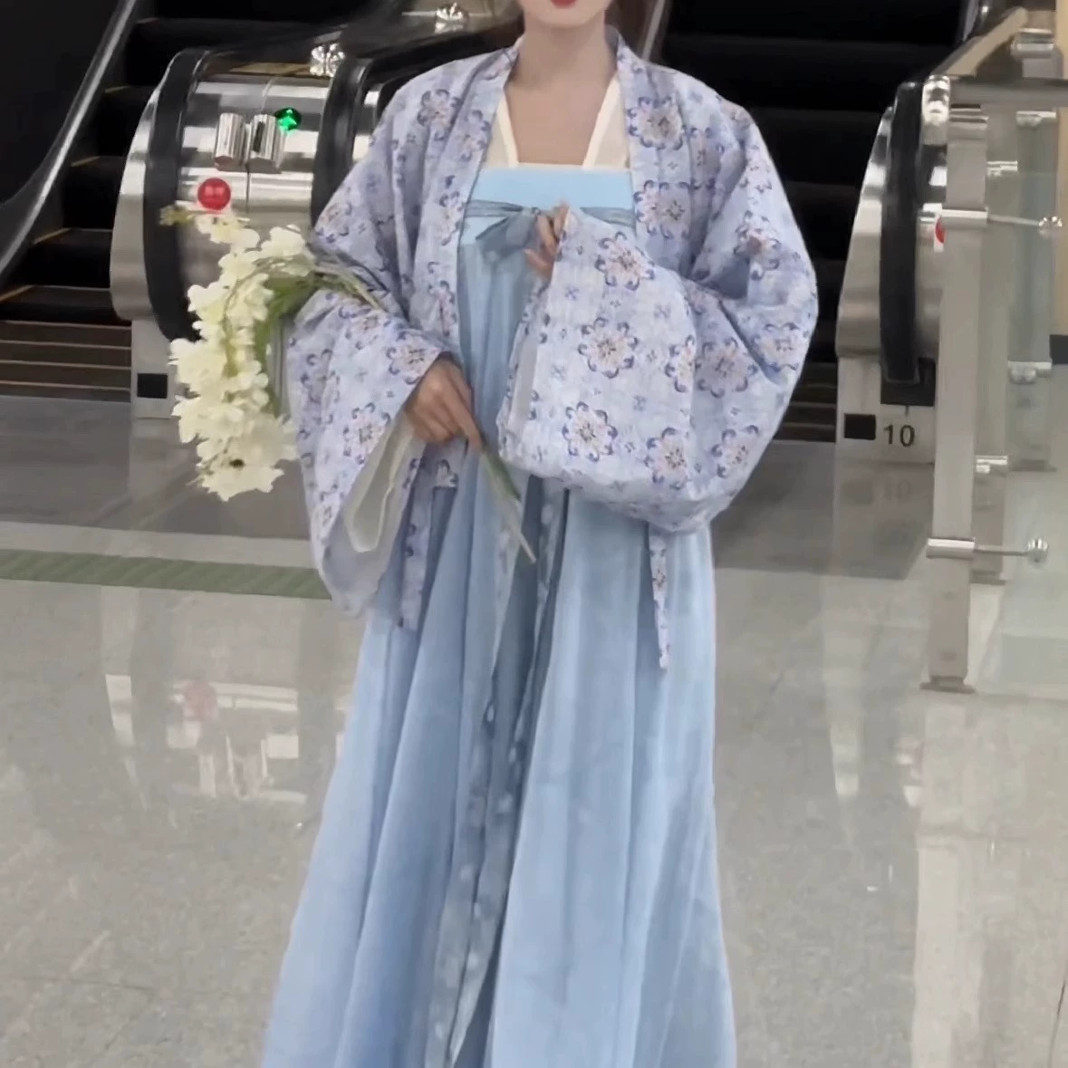 Оригинальная женская одежда Hanfu холодная и красивая весна и лето