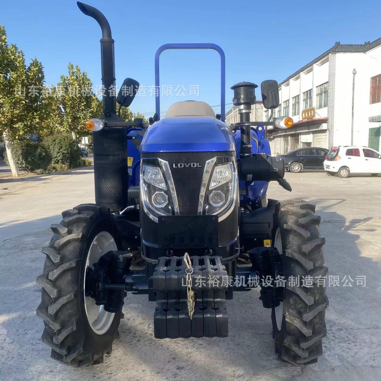 雷沃欧豹M704-BA四驱拖拉机 潍柴四缸变频大桥犁地耕田农用拖拉机