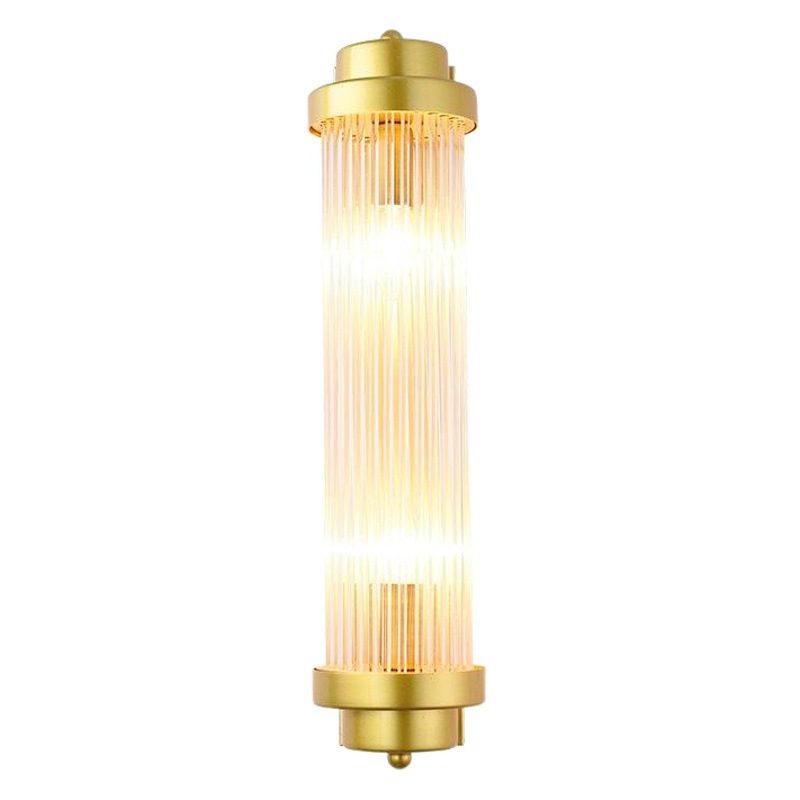 Luz posmoderna lámpara de pared de lujo sala de estar dormitorio lámpara de noche TV pared de fondo pasillo Lámpara decorativa de cristal lámpara de pared personalizada