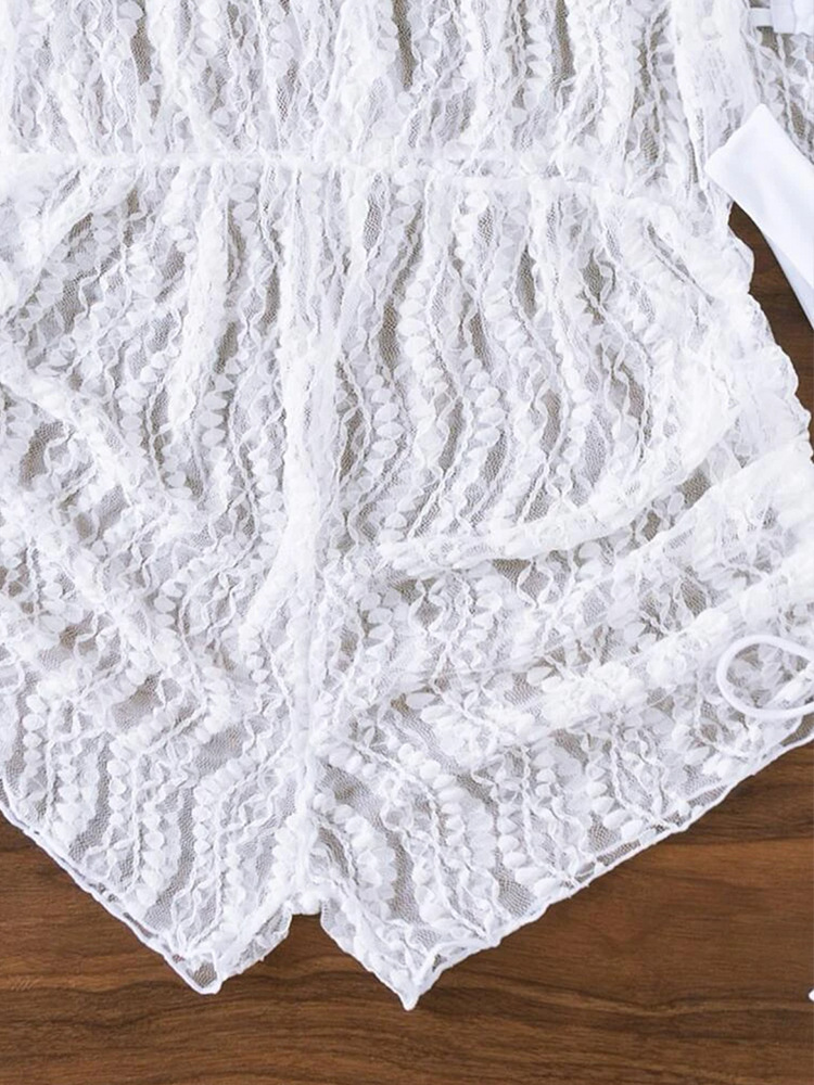 Womenu0027S Fashion Stripe Polyester Cover Ups 3 Piece Set