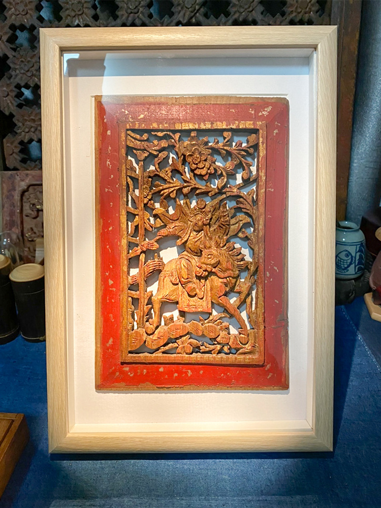 444Z批發立體中空乾花相框diy花蝴蝶標本框a4手工黏土貝殼展示框