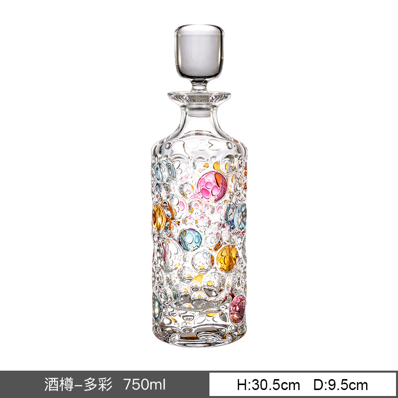 Lexus original checo de color burbujeante taza de whisky de color puro y lujoso botella de cristal sin plomo image 12