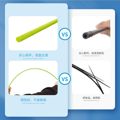 弓箭配件 5mm兒童吸盤箭支 親子娛樂射擊弓箭配套玻纖箭 廠家直供