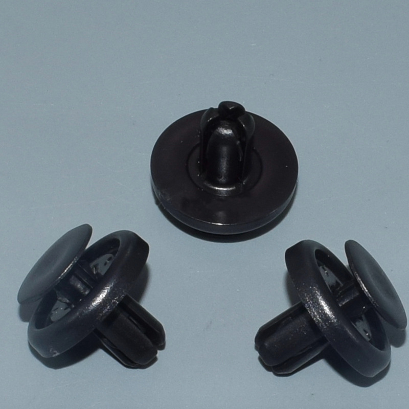 Auto partes de suministro al por mayor plástico nylon hebilla clip techo interior empuje localizador B309