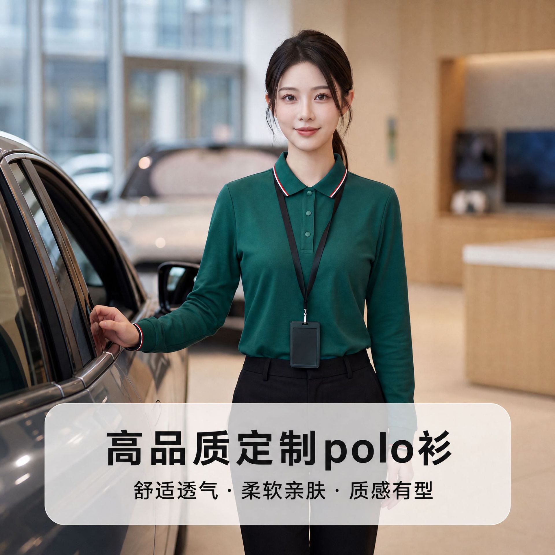 Customized workwear polo shirts, t-shirts, cultural shirts, long-sleeve custom-made work clothes, group uniforms, workwear with embroidered or printed logos