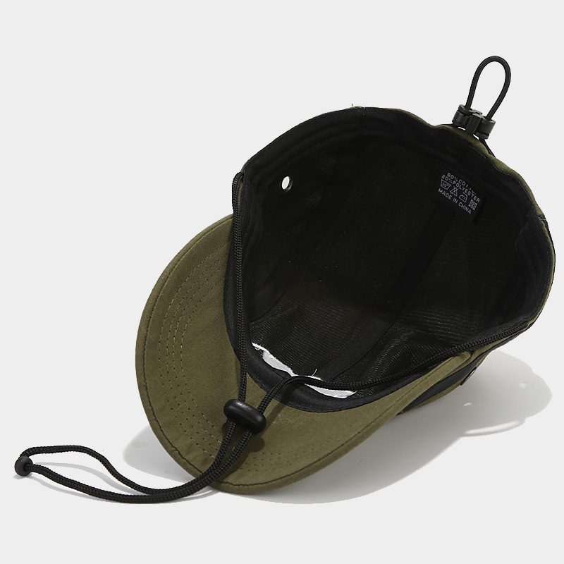 Gorra de béisbol de secado rápido con bordado de letras de montaña, nueva moda 2025, transpirable con correa cortavientos, para mujer y hombre, ideal para ciclismo.