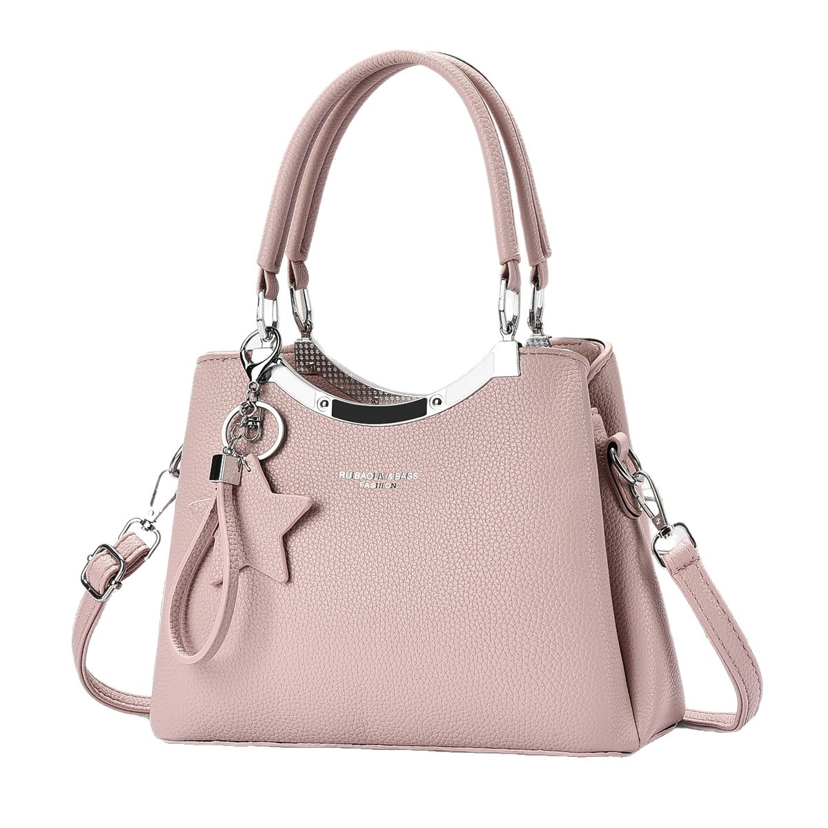 Invierno nuevo estilo coreano de gran capacidad pu bolso de mujer salvaje y práctico para mujer de viaje para mamá