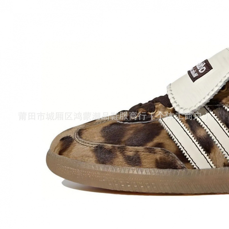 Leopard print long-haired flip-shoe tongue (exclusive high-end version)