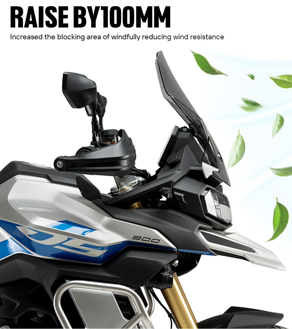 Motorcycle modification parts: Windshield for Voge DS 900 X 2024-2025