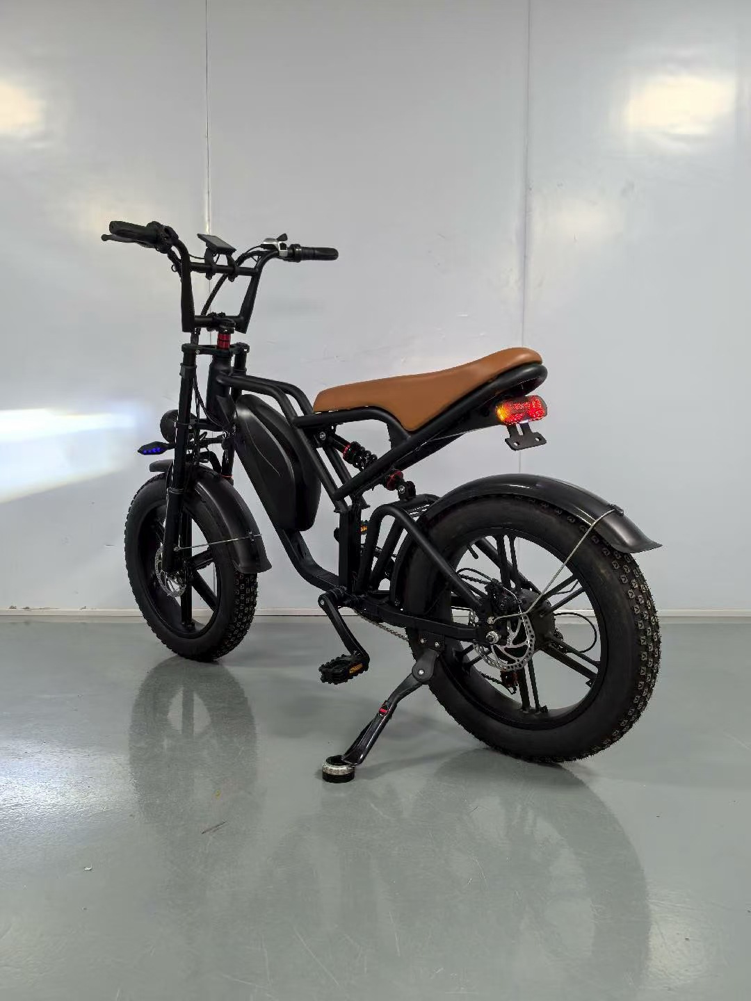 20-inch Fat Tire Off-Road Snow Beach Integrated Wheel Electric Bicycle