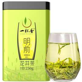 2024年新茶龙井茶一杯香明前茶叶绿茶礼盒装浓香型春茶散装自己喝