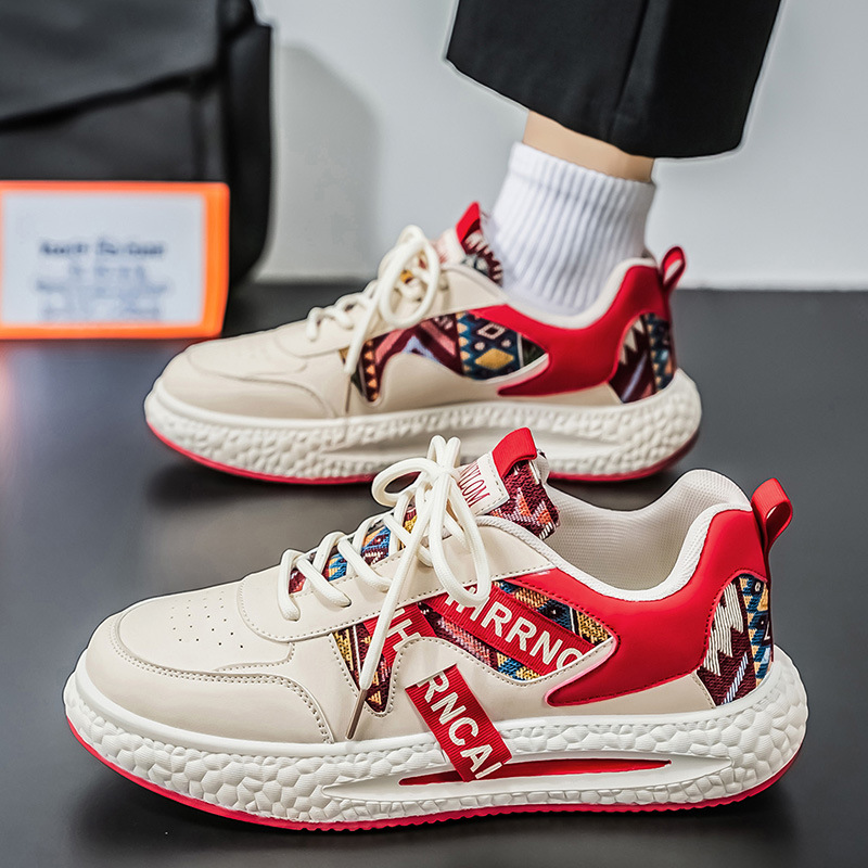 2026 primavera nueva moda universal zapatos deportivos casuales antideslizantes para hombre transpirables Agan ligero y suave zapatos de moda para hombres