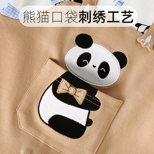 Spring and Autumn baby jumpsuits, spring newborn baby clothes, female baby clothes, baby boy long-sleeved crawl suits, children's clothing wholesale