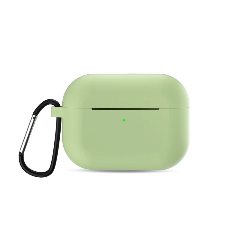Силиконовый защитный чехол для Apple AirPods Pro 2, 2 мм, варианты мультицвета и металлической пряжки