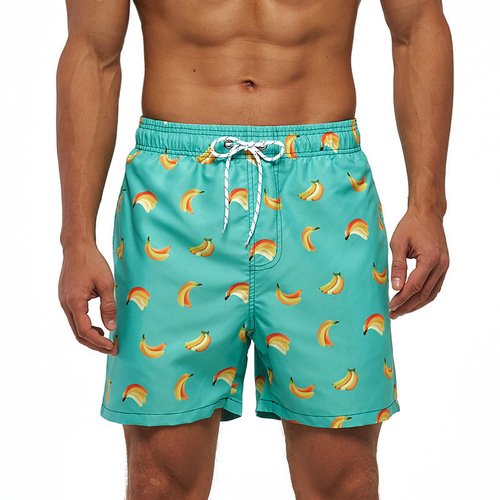 2025 Summer TK Fruit Series Pattern 3D Digital Printing Casual Men's Fashion Sports Beach Shorts