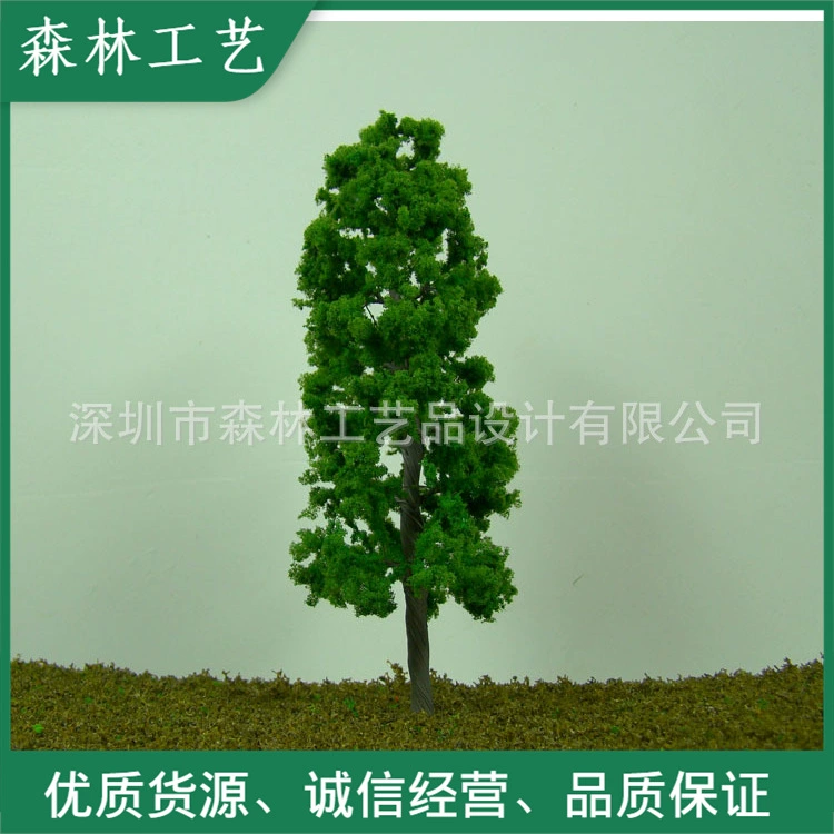 Песочный стол Модель Дерево микро Ландшафтные аксессуары зеленый Моделирование завод ландшафтное украшение 17055 Тонкое Отверстие средний зеленый