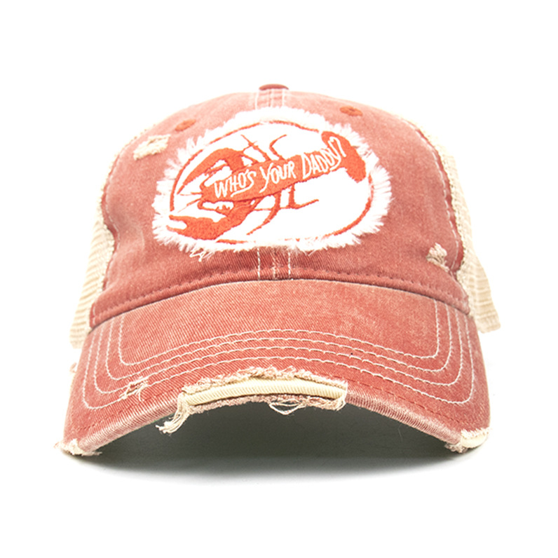 Gorra de béisbol de gran circunferencia con parte superior suave, logotipo personalizable para viajes y actividades de team building, gorra de malla con visera, gorra de mujer que estiliza el rostro.