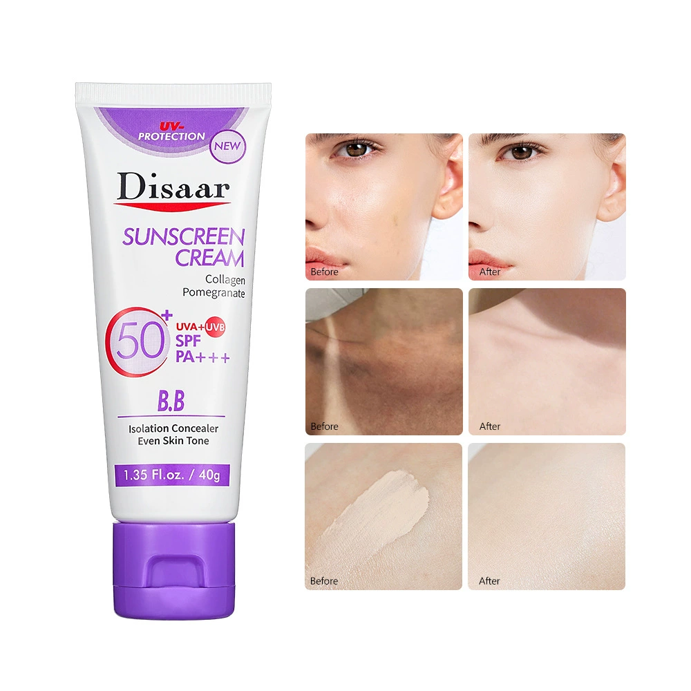 Защитный крем Disaar40g, BB-крем, консилер, защитный лосьон, анти-ультрафиолетовый крем, оптовая продажа от производителя, солнцезащитный крем