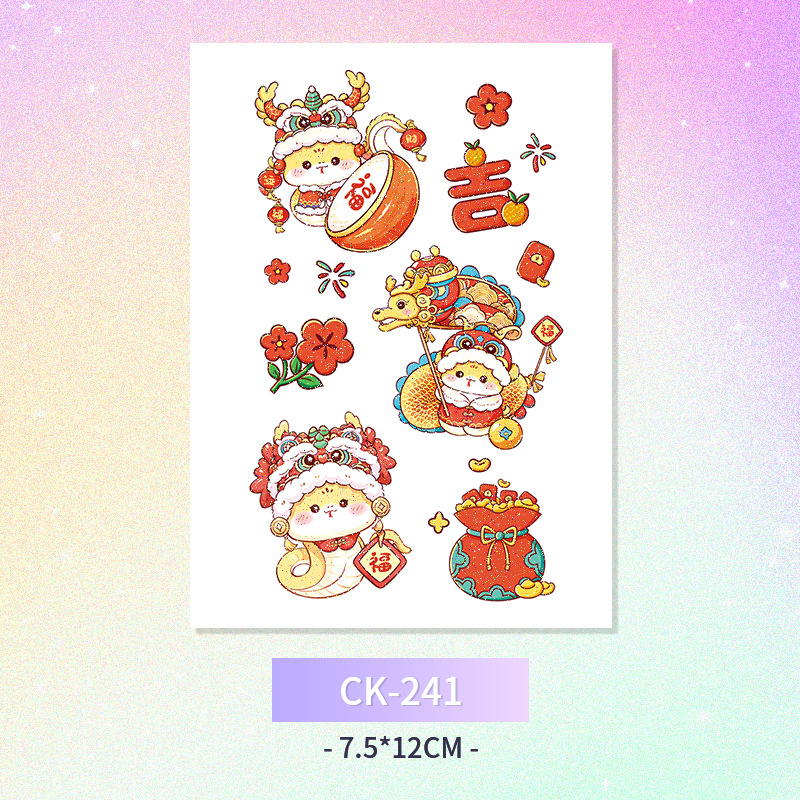 Glitter mariposa cara pegatinas tatuaje pegatinas hadas lavable impermeable de larga duración lindo unicornio ciervo Luna Estrella Planeta