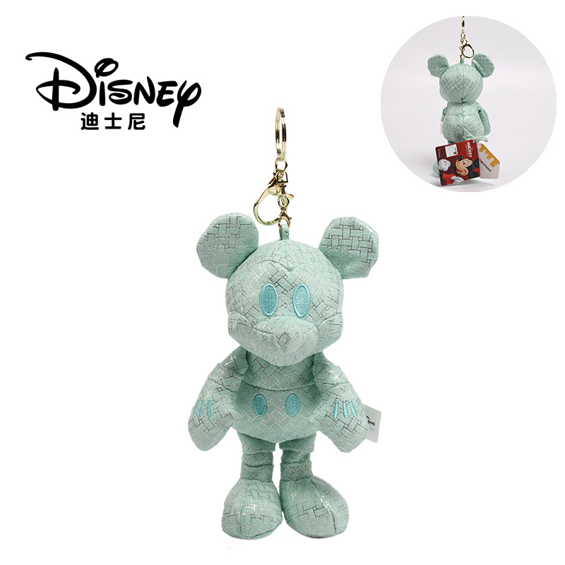 Mickey menta verde PU muñeca colgante HWJD192