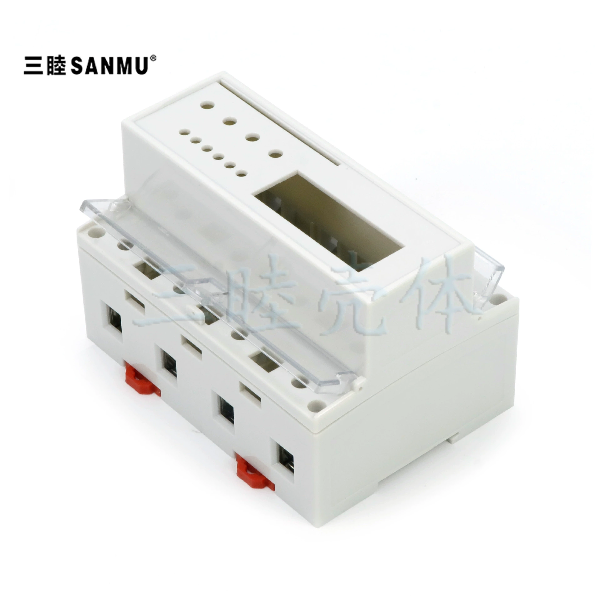 Корпус прибора 3-35: 126*89*84 мм, трехфазный, четырехпроводной, электрический корпус рельсового типа, корпус трансформатора