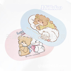 原創可愛mikko卡通硅藻泥吸水地墊浴室衛生間防滑