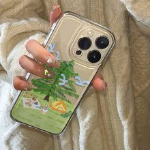 休闲草原适用苹果17PROMAX高级感手机壳iPhone16小众15防摔可爱14