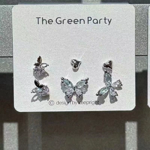 Six Kits of Butterfly Earrings