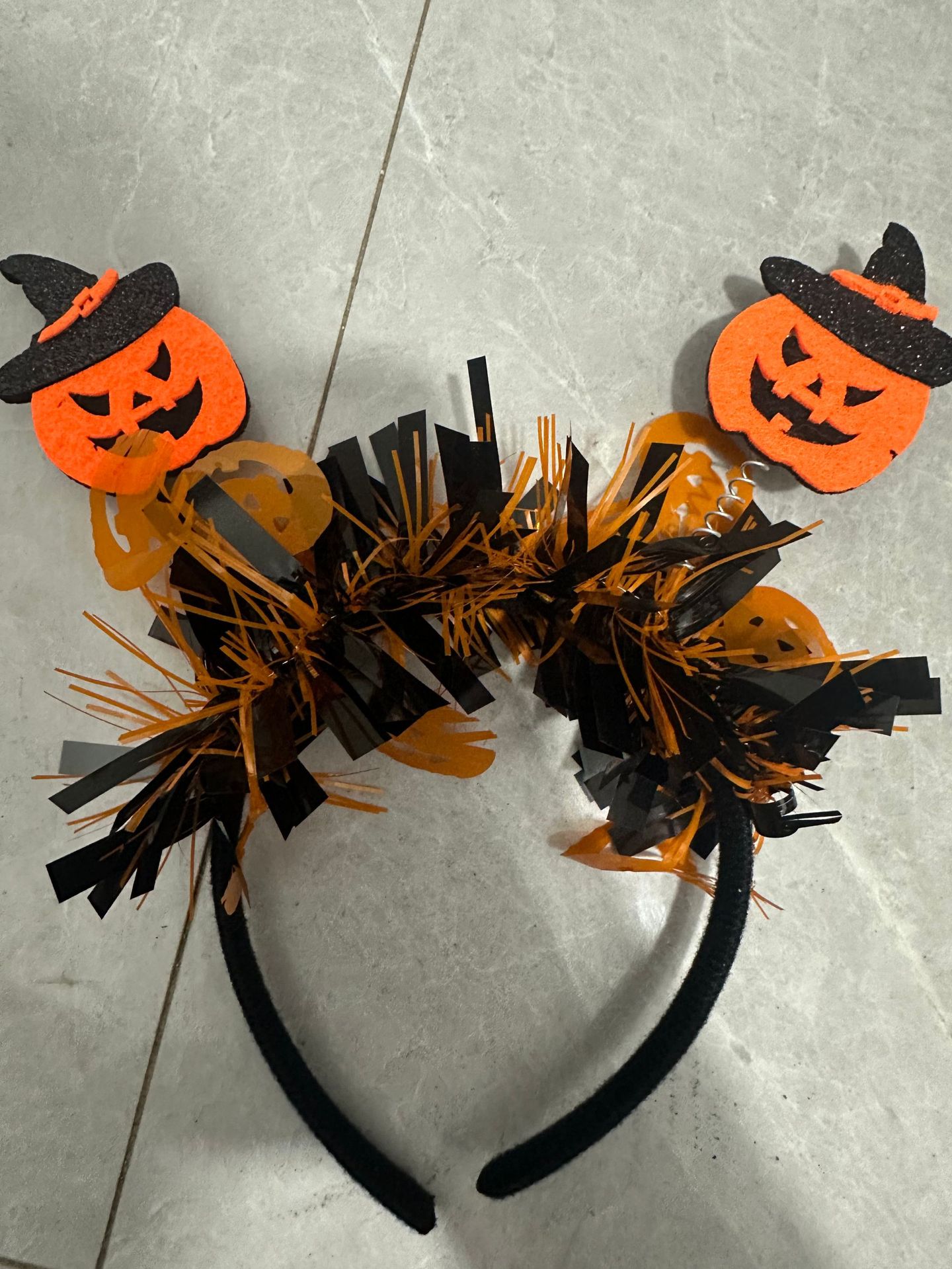 Halloween transfronterizo anillo de cabello personalidad extraña calabaza de alto nivel accesorios accesorios de vestir joyas especiales de cabello