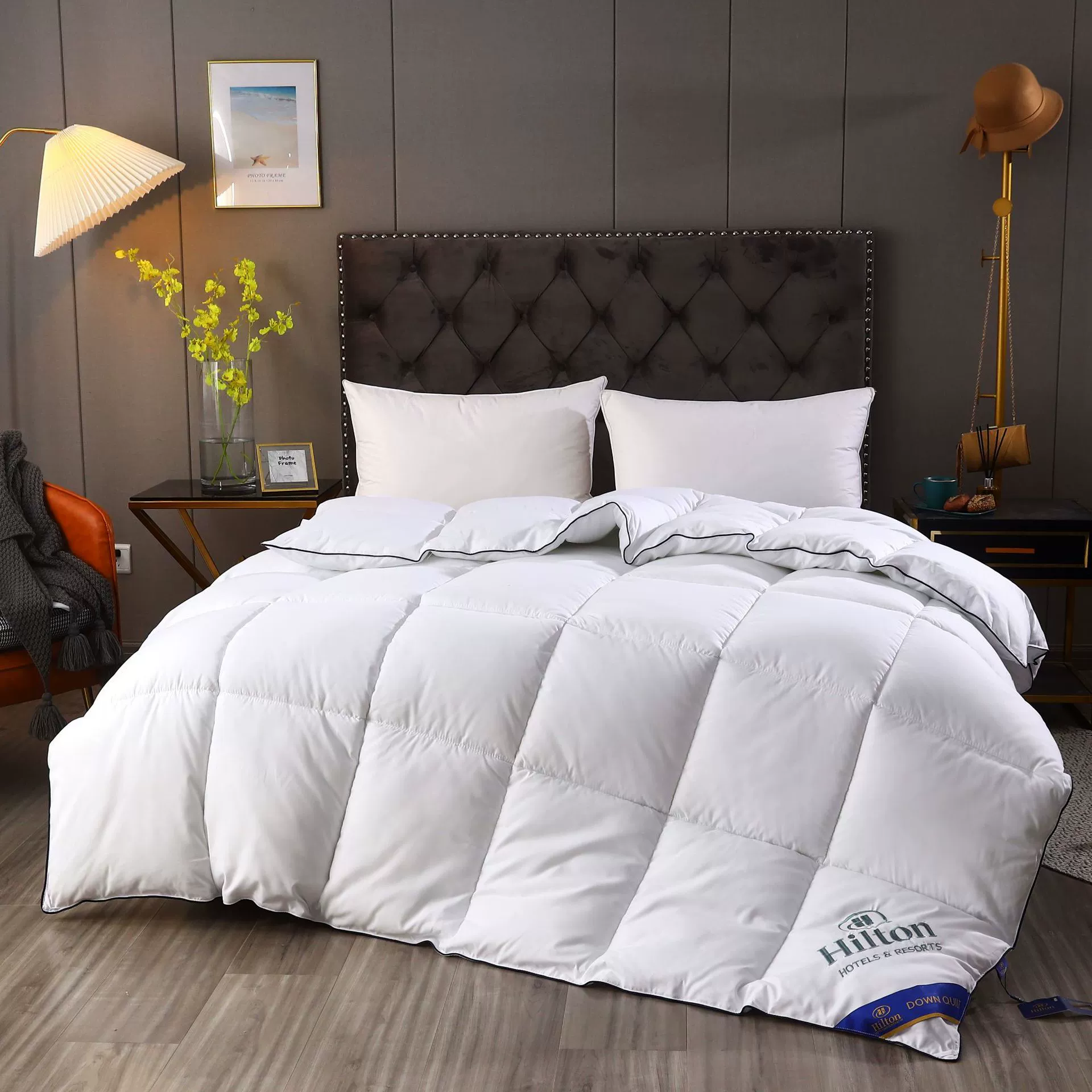 Постельное Velvet Quilt (Hilton) утолщенный сердечник для весна–осень–зима, разные размеры и вес наполнителя