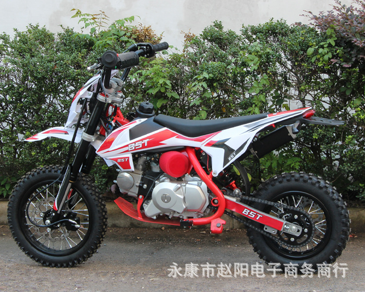 50Cc Two-Wheeled Competitive Off-Road Motorcycle, Fuel-Powered Mini Bike for Kids, Small Jump Competition Venue Bike